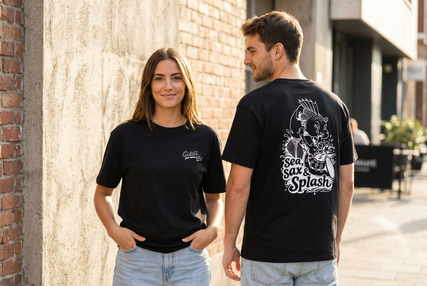 T shirt noir Musicos n°1